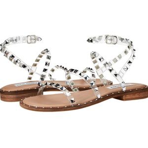 Steve Madden Travel Clear Sandals